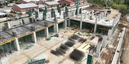 Geleceğin sporcularını yetiştirecek tesis yükseliyor