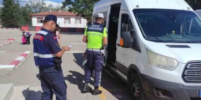 Güdül’de okul servislerine sıkı denetim