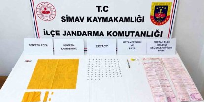 Simav’da uyuşturucu operasyonu