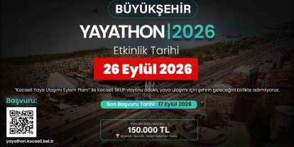 Yaya ulaşımına yenilikçi çözümler arayan yarışmada büyük ödül 150 bin TL