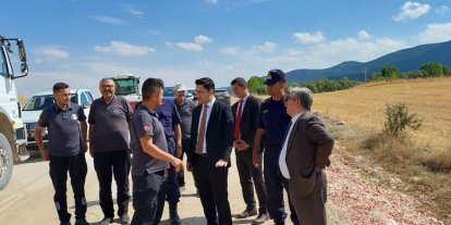 Dumlupınar Kaymakamı Karahan’dan köy ziyaretleri