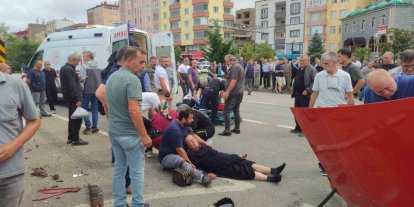 Giresun’un Eynesil ilçesinde kaza sonrası can pazarı yaşandı: 4 yaralı