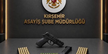 Kırşehir’de asayiş uygulamalarında silah ve uyuşturucu ele geçirildi