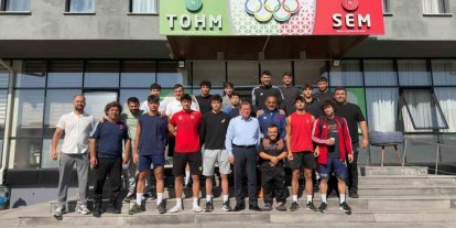 Keçiören Grekoromen Güreş Takımı Kayseri’de kamp yapıyor