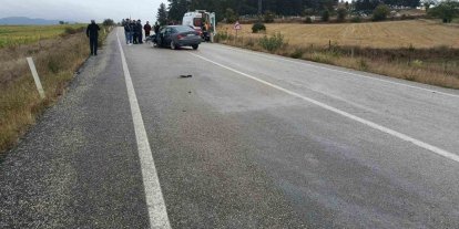 Kastamonu’da otomobiller kafa kafaya çarpıştı: 5 yaralı