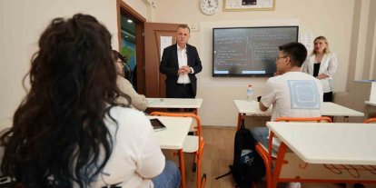 Başkan Balaban yeni eğitim yılında YEGEM öğrencileriyle buluştu