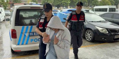 Samsun’da 16 suçtan aranan kadın, jandarmanın kimlik kontrolünde yakalandı