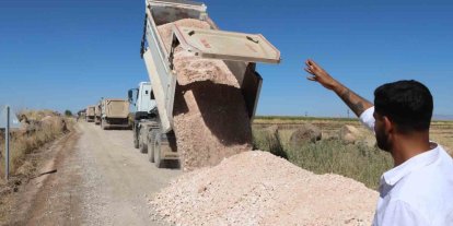 Siverek ilçesi büyükşehir belediyesinin çalışmalarıyla rahat bir nefes alıyor