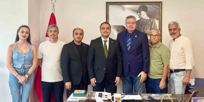 Menteşe Kaymakamı Budan’dan Muğla Büyükşehir Gazeteciler Cemiyeti’ne ziyaret