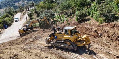 Benlidere’de ulaşımı rahatlatacak yol çalışması başlatıldı