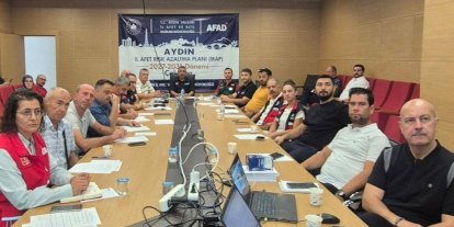 Aydın’da sel ve taşkınlara karşı alınacak önlemler konuşuldu