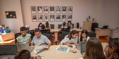 Mersin’de çocuklar yapay zekayla geleceği tasarlıyor