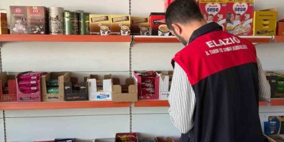 Palu’da marketlere gıda denetimi