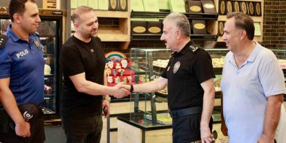 Emniyet Müdürü Aktaş esnaf ve vatandaşların taleplerini dinledi