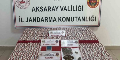 Uyuşturucu sevkiyatına Aksaray jandarmasından darbe: 2 tutuklama