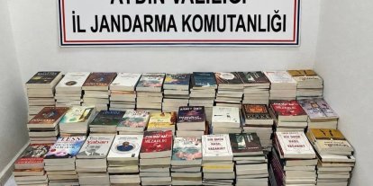 Güzelçamlı’da 658 adet bandrolsüz kitap ele geçirildi