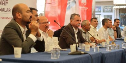 Başkan Balaban Ahilik Haftasında esnafla buluştu