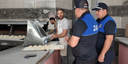Kilis’te fırınlarda gıda denetimi gerçekleştirdi