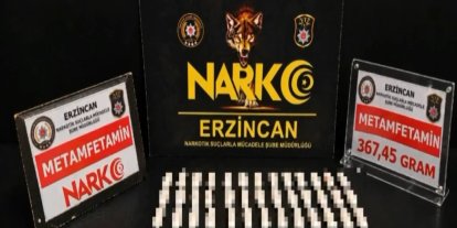 Erzincan’da midesinde uyuşturucu taşıyan şüpheli tutuklandı