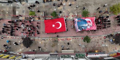 "Kahramanlarla Kardeşlik Yolunda" adım adım yürüdüler