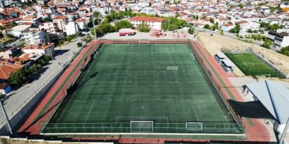 Kınıklı ve İlbade’deki spor tesisleri FIFA standartlarında yenilendi
