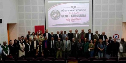 Düzce Kent Konseyi yeni başkanı Orhan Yılmaz oldu