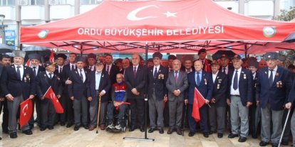 Ordu’da 19 Eylül Gaziler Günü etkinliklerle kutlanmaya başladı