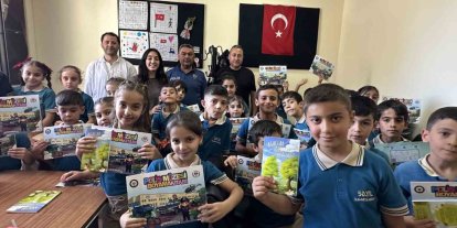 Minik öğrenciler Toplum Destekli Polislik Büro Amirliğini gezdi