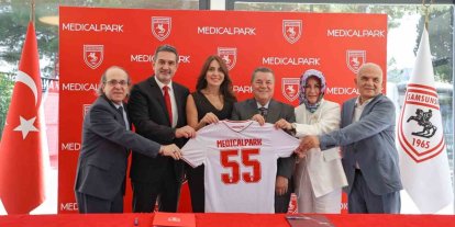 Samsunspor ile Medical Park ve Liv Hospital arasındaki sağlık sponsorluğu yenilendi