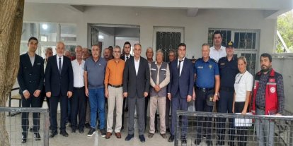 Yatağan Kaymakamı İlhan kırsalda vatandaşların taleplerini dinledi