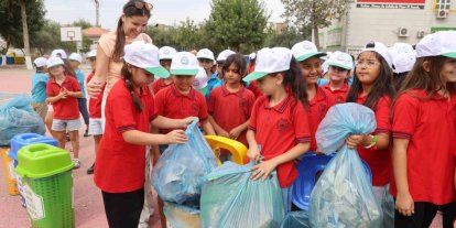 Minik öğrencilerden sıfır atık farkındalığı