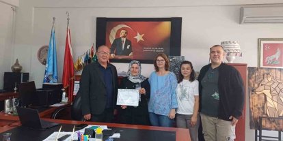 Bandırma’da azim ve kararlılıkla gelen başarı 7 ayda okuma yazma öğrendi