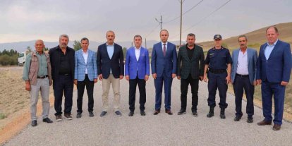 Danişment-Yolaltı bağlantı yolunda yapılan çalışmalar incelendi
