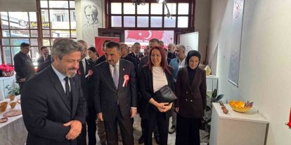Zonguldak’ta şehit ve gazi yakınlarının seramik eserleri sergilendi