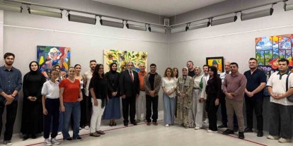 Ressam Talha Kılıç SANKO Sanat Galerisinde resim sergisi açtı