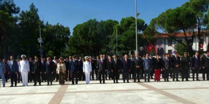 Muğla’da 19 Eylül Gaziler Günü dolayısıyla tören düzenlendi