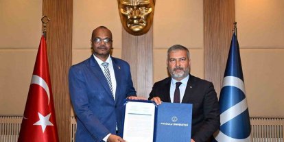 Anadolu Üniversitesi ve Sudan Cumhuriyeti eğitim alanında iş birliğine imza attı