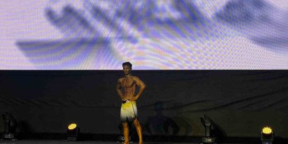 Cizreli vücut geliştirme sporcusu, 18 yaşında Türkiye 5’incisi oldu