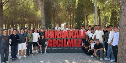 Karapınar ve Emirgazili gençler Çanakkale’de tarihe yolculuk yaptı