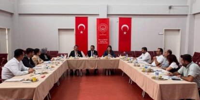 Bilecik’te kuruluş müdürleri aylık değerlendirme toplantısında buluştu