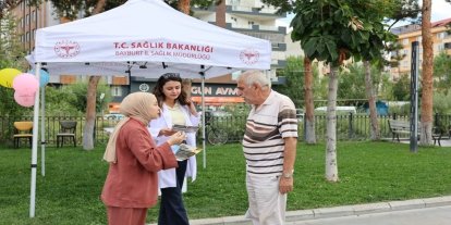 Dünya İntiharı Önleme Günü’nde vatandaşlar bilgilendirildi