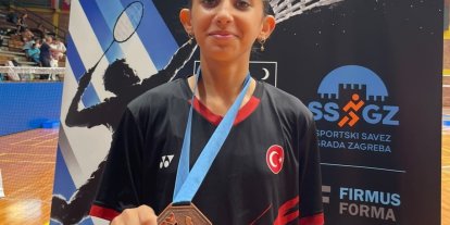 Manisalı Irmak, Hırvatistan’da kürsüye çıktı