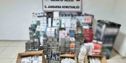Gaziantep’te 4 milyon TL değerinde kaçak elektronik eşya ele geçirildi: 2 gözaltı