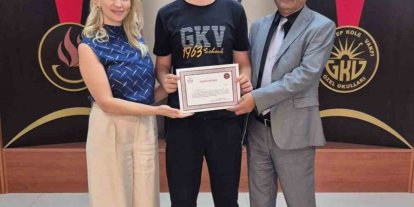 GKV’li öğrenciden bilim dünyasına katkı