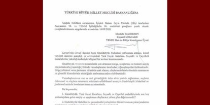 Baki Ersoy’dan Sindelhöyük Mahallesi’ne jandarma karakolu için soru önergesi