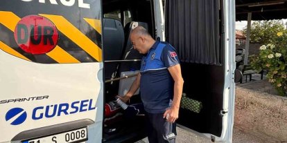 Kırıkkale’de okul servislerine sıkı denetim