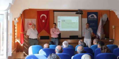 Elazığ’da akıllı tarım uygulama eğitimi