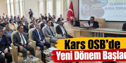Kars OSB Müteşebbis Heyeti İçin Seçim Yapıldı