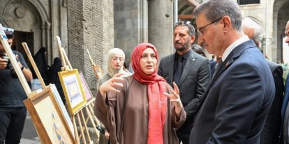 Erzurum’un kadim izleri Çifte Minareli Medrese’de sanatseverlerle buluştu