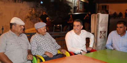 Başkan Arıcı, Şenköy’de vatandaşların taleplerini dinledi